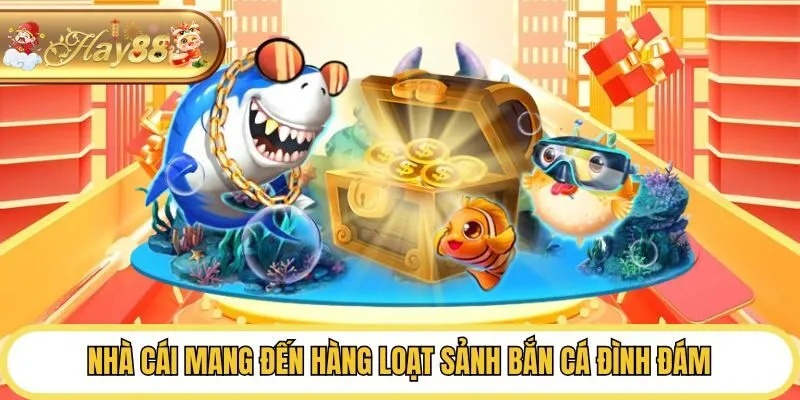 Nhà cái mang đến hàng loạt sảnh bắn cá đình đám
